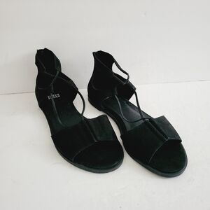 NEW Eileen Fisher Rose Tumbled Nubuck Gladiator Sandals Size 8.5